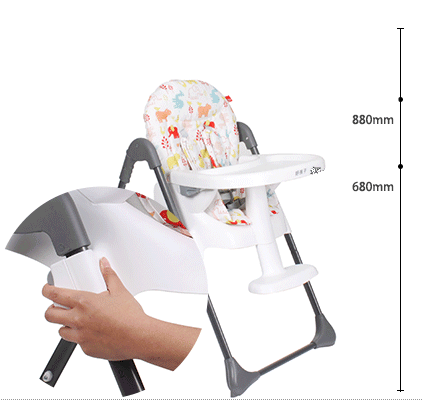 chaise haute pour repas bébé