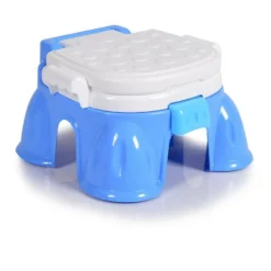 tabouret pot huanger bleu