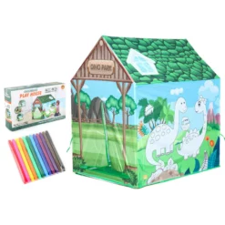 Tente de jeu pliable graffiti coloriage