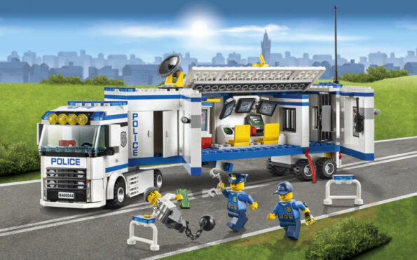 jouet Lego City 60044 L’unité de police mobile
