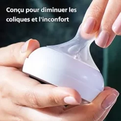 Philips Avent Biberon à Réponse Naturelle de 125 ml pour nouveau-né, sans BPA, 0 mois et plus