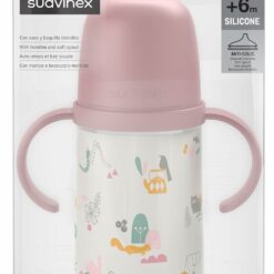 Biberon avec Anses & Bec Silicone Anti-Colic 270 ml - Suavinex