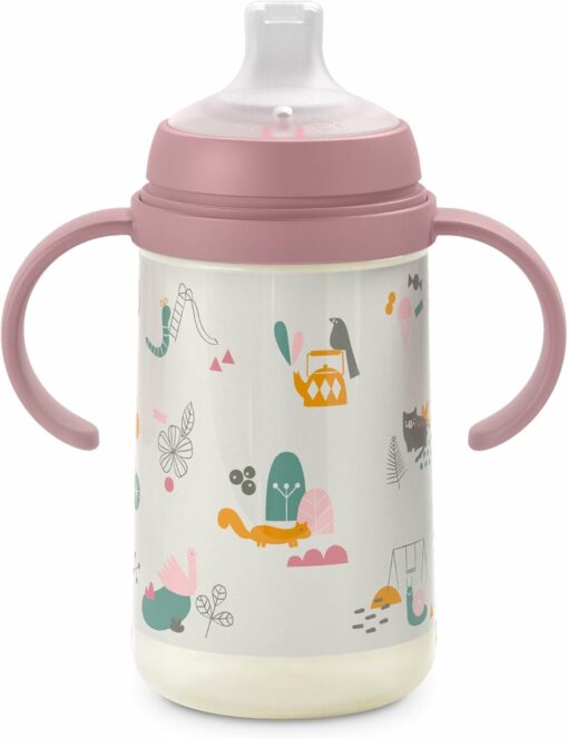 Biberon avec Anses & Bec Silicone Anti-Colic 270 ml - Suavinex