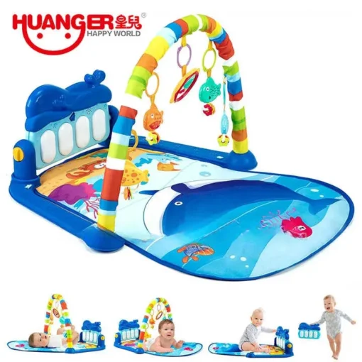 Tapis musical d’éveil et d’activité piano – Huanger