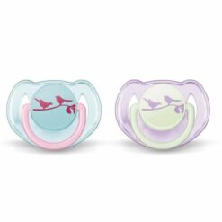AVENT - Pack 2 Sucettes aérées Bébé 0-6 mois-805