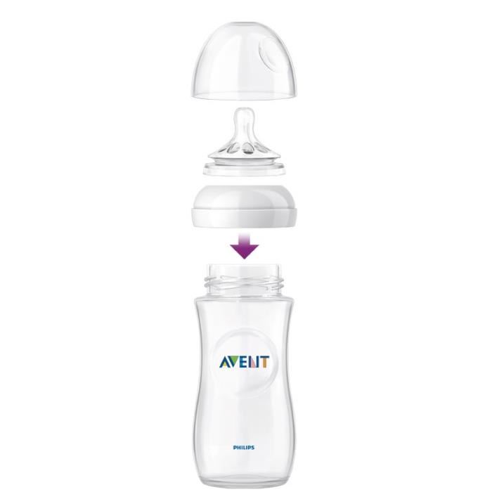 Biberon natural 330ml de Avent-philips au meilleur prix sur allobébé