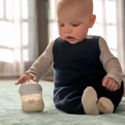 Philips Avent Biberon à Réponse Naturelle de 125 ml pour nouveau-né, sans BPA, 0 mois et plus