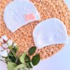 Lot de 2 Bonnets noeud Dentelle Élégant – Coton Doux