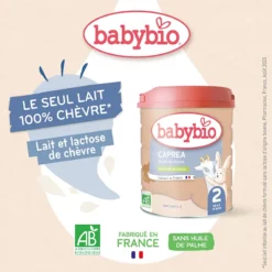 lait infantil de chevre babybio
