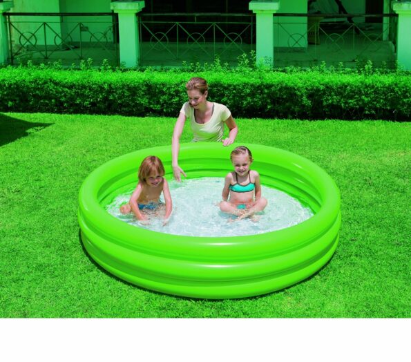 Piscine pataugeoire gonflable de 183 cm vert -BESTWAY  -1325
