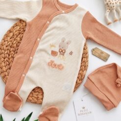 Grenouillère Bébé Ludique Tissu Respirant - Confort et Design