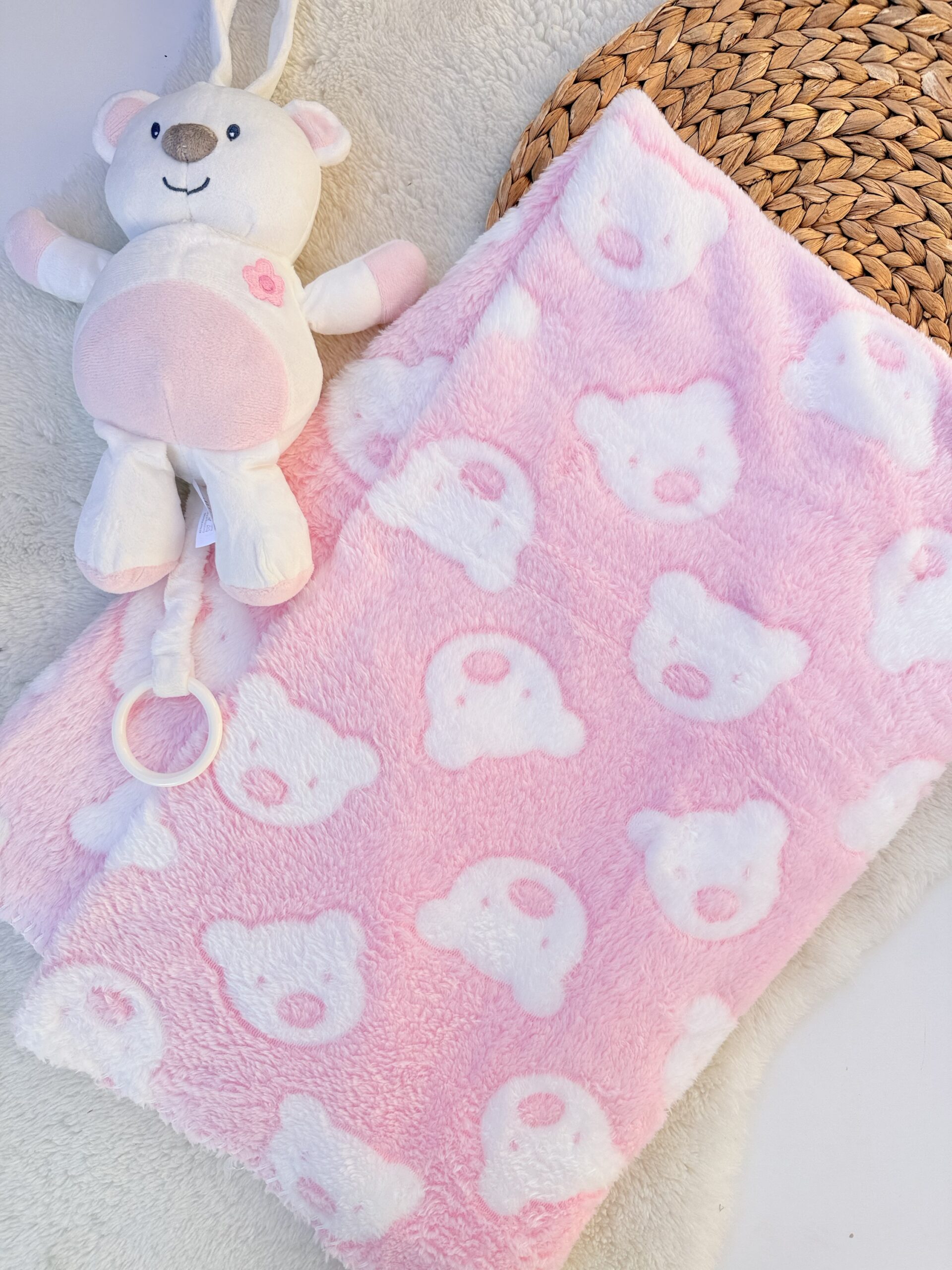 Couverture 75x100cm - Doudou Musical Vibrant Offert