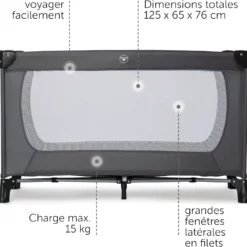Lit parapluie 2en1 120 X 60 allobebe