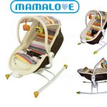 Mamalove : transat couffin 2 en 1 rotatif -0