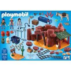 Playmobil - Mine d'or avec explosif Western
