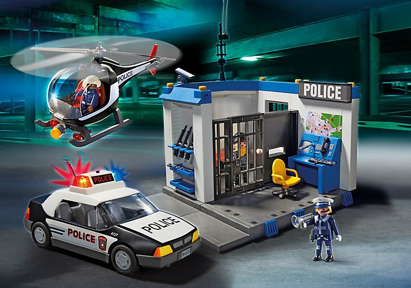 Poste de police Playmobil city action