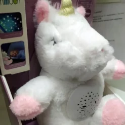 Peluche Musicale Douce avec Projecteur Licorne - Funmuch