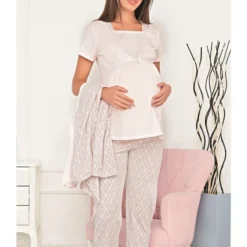 Pyjama Grossesse & Allaitement - Douceur, Résistance & Confort Optimal
