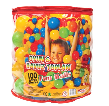 sac de 100 balle gonflé