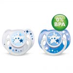 AVENT – Pack 2 Sucettes aérées Bébé 0-6 mois-0
