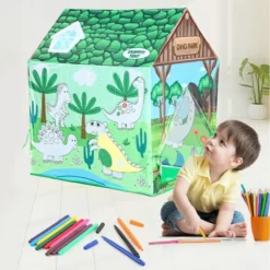 Tente de jeu pliable graffiti coloriage