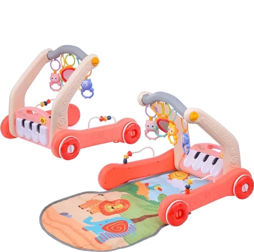 trotteur huanger 2 en 1 tapis bebe