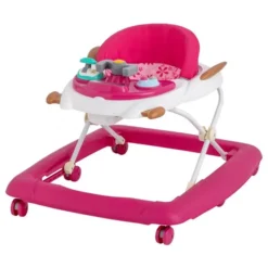 Youpala Space Shuttle – Trotteur bébé au design fusée 🚀 Confortable, réglable en hauteur (4 positions), avec tablette de jeux amovible, roues directionnelles, système autobloquant et pliage ultra plat. Idéal pour accompagner bébé dans ses premiers pas en toute sécurité ! rose