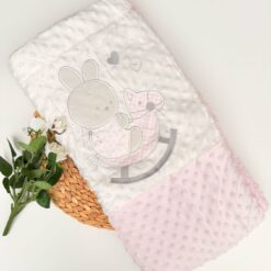 couverture en peluche ultra douce 120/90cm