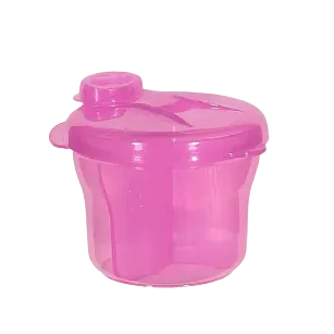 Doseur de Lait en Poudre 3 compartiments Rose - Bebekevi