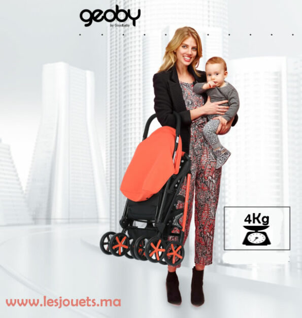 La Poussette Geoby Canne Aluminium 4Kg !-1792