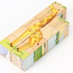 animaux savane en bois