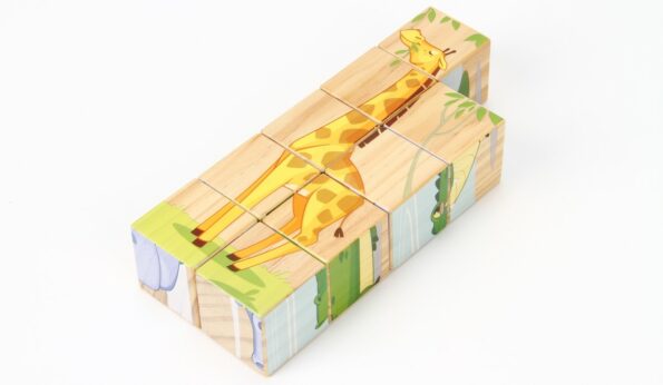 girafe en bois