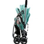 poussette reversible en alumium leger + couvre jambe