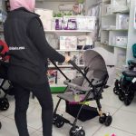 poussette reversible en alumium leger + couvre jambe