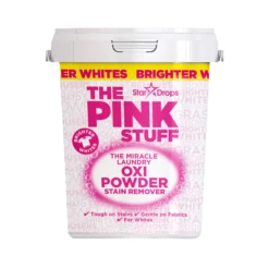 The Pink Stuff – Détachant en Poudre Oxi Miracle pour Linge Blanc 1 kg
