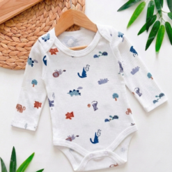 Body Bébé Safari - Aventure et Douceur en 100% Coton