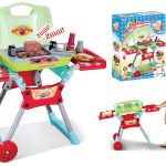 chariot barbecue jouet jardin