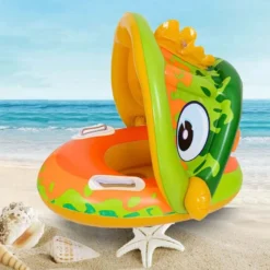 Bouée Bébé Dinosaure Avec Parasol
