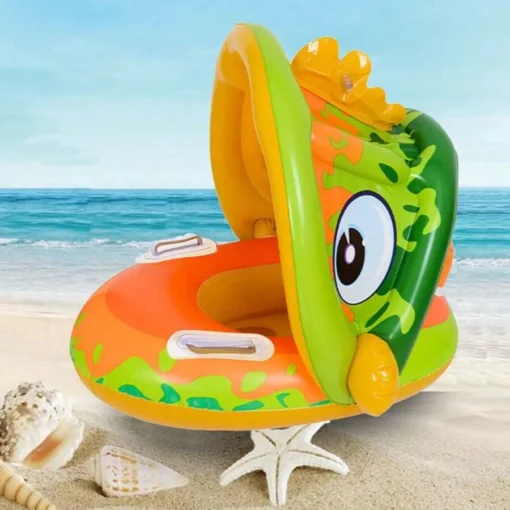Bouée Bébé Dinosaure Avec Parasol
