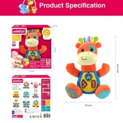 Winfun : mon doudou girafe musicale
