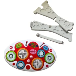 Batterie Super Star Winfun – Set Musical Interactif avec Lumières et Sons (3A+)