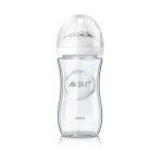 biberon anti collique  bébé en verre avent 240ml
