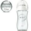 biberon anti collique bébé en verre avent 240ml