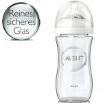 biberon anti collique  bébé en verre avent 240ml