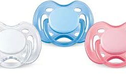 Avent - Pack de 2 Sucettes orthodontiques aérées Motif uni sans BPA-3590