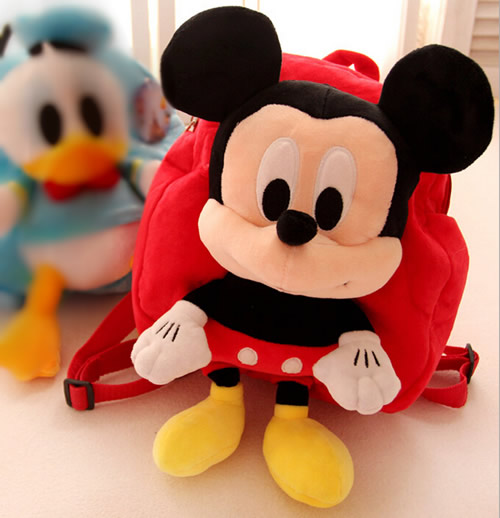 Sac à dos peluche Mickey - Allobebe Maroc