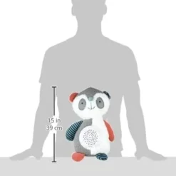 Peluche Veilleuse 2en1 pour enfants raton laveur - Funmuch