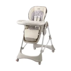 Chaise haute multifonctionnelle – Kidilo - Gris claire