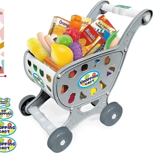 Chariot du spermarché + accessoires