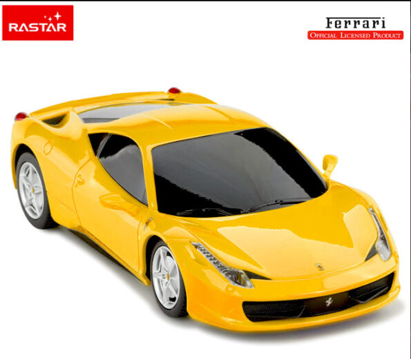 rastar ferrari jaune